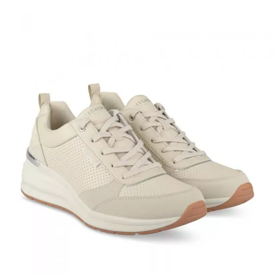 Baskets BEIGE SKECHERS Billion Subtle-Spots