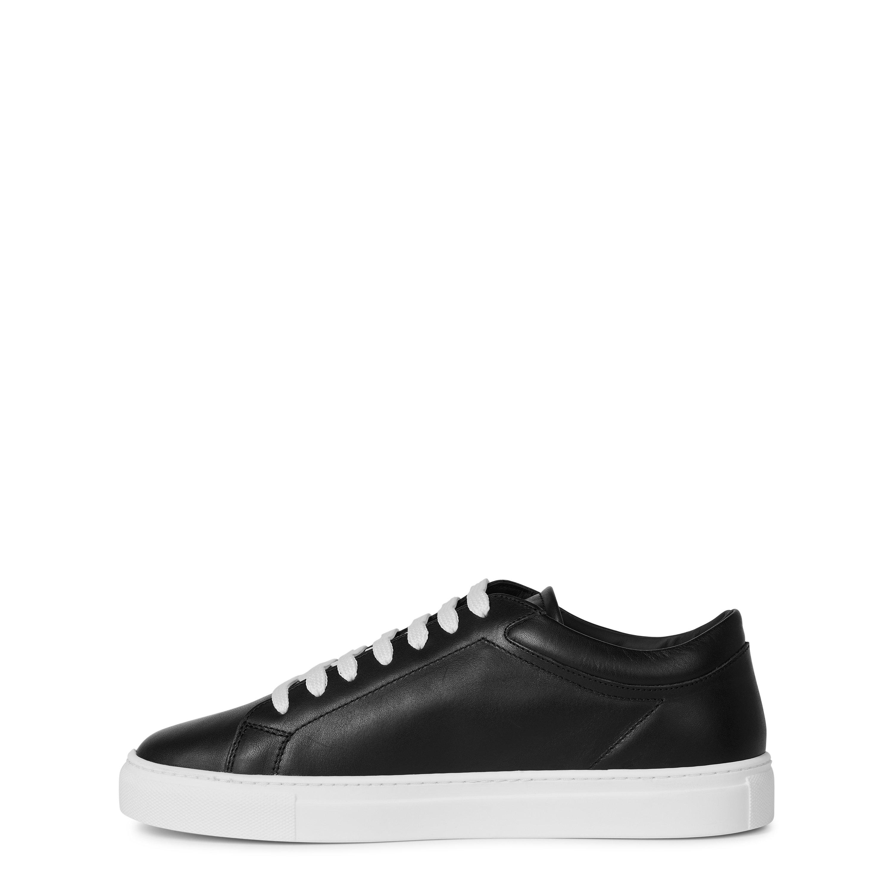Emporio Armani Leather Sneakers Juniors