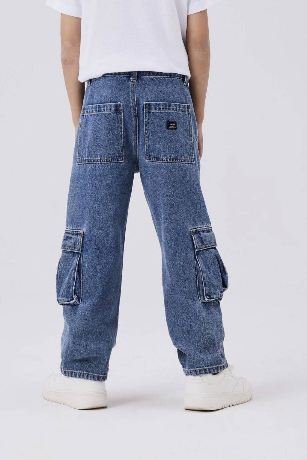 NAME IT straight fit jeans NKMRYAN medium blue denim
