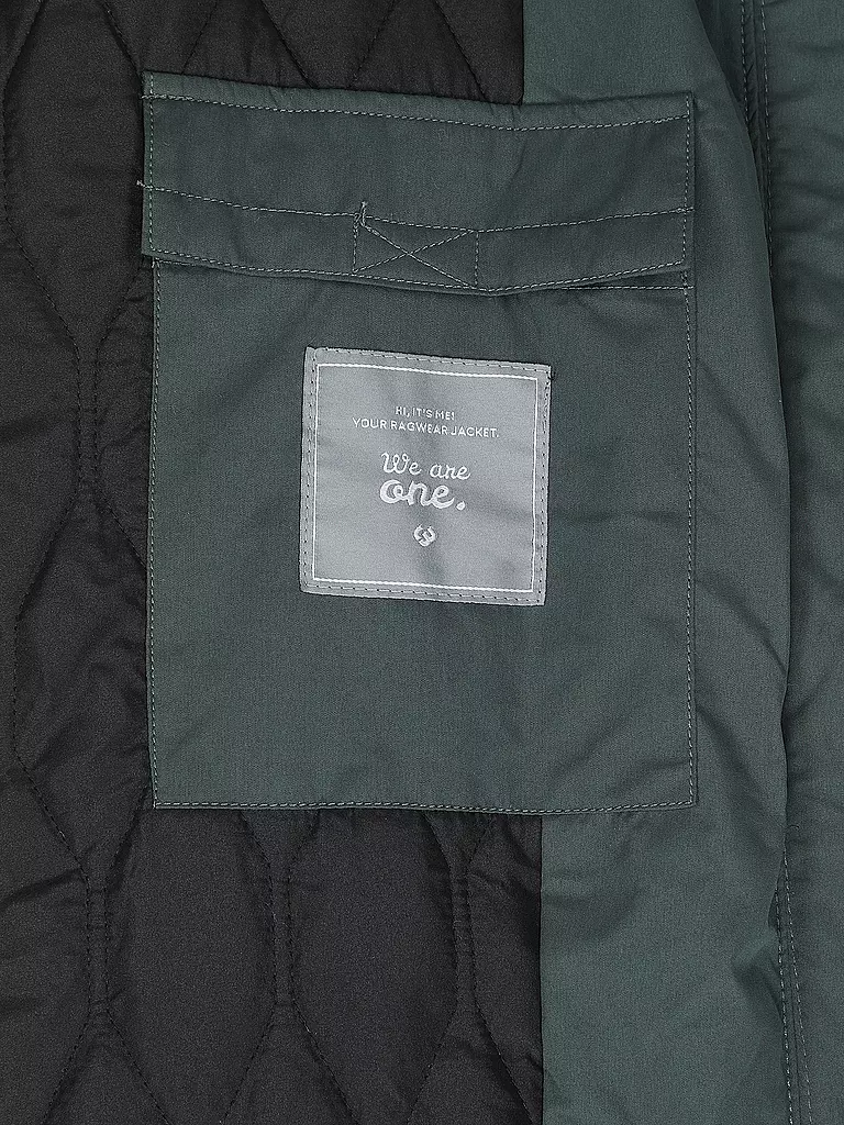 RAGWEAR Parka FRYDO dunkelgrün
