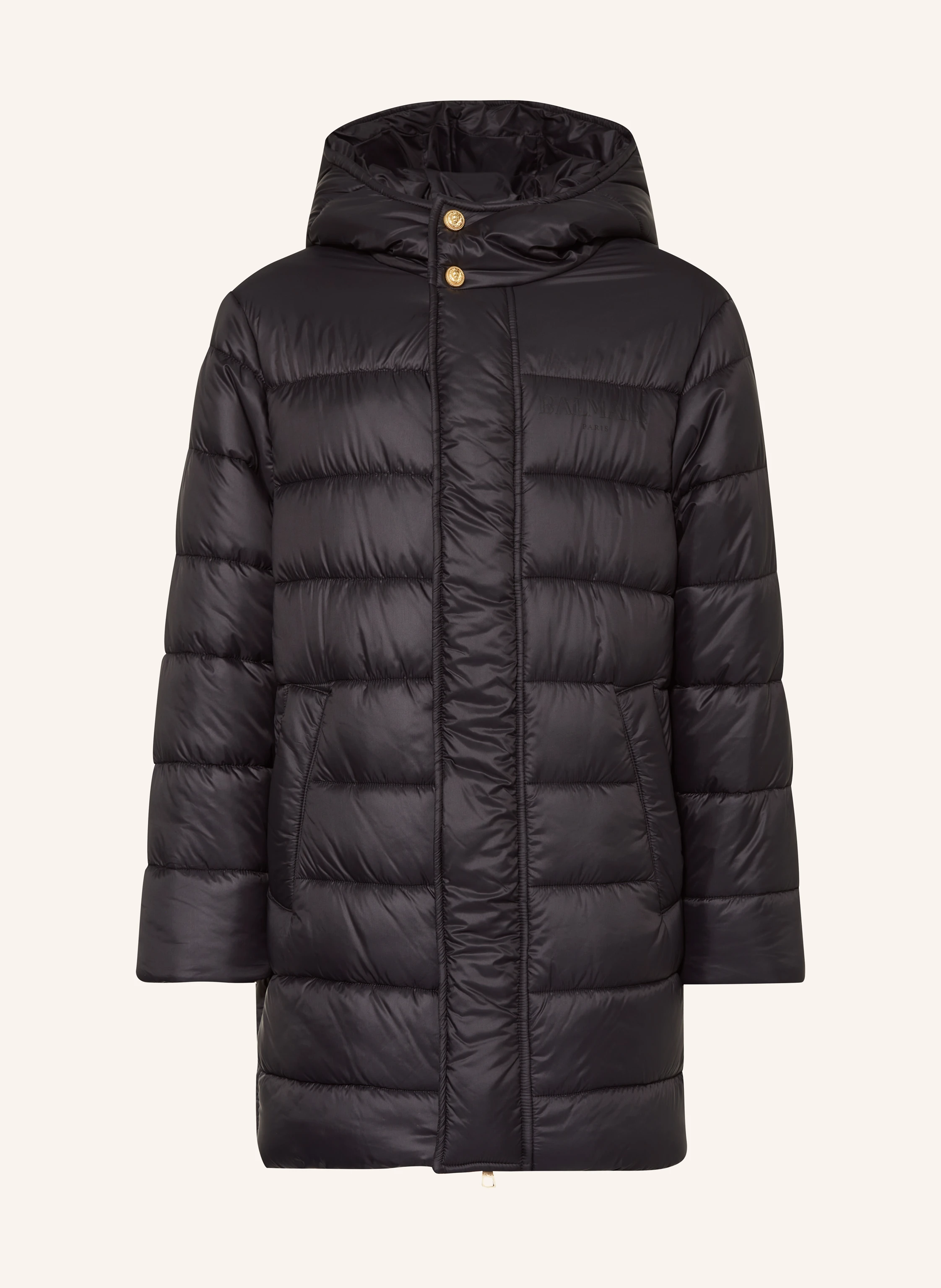 BALMAIN Steppmantel