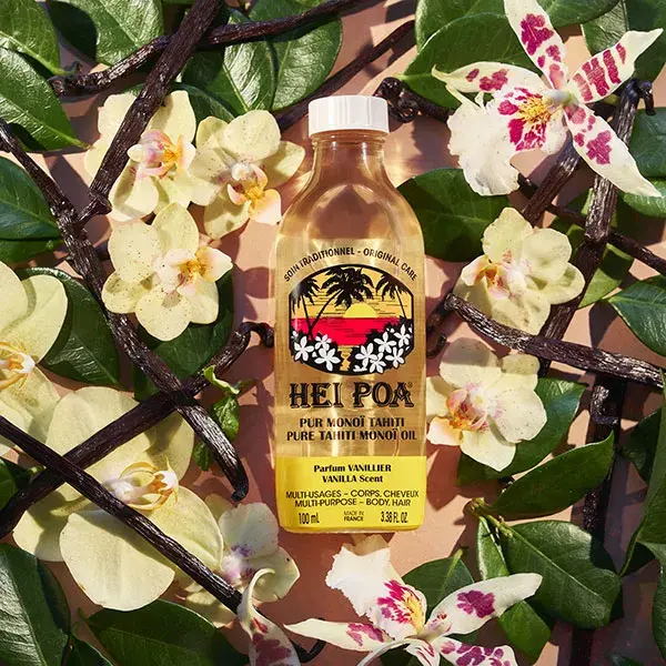 Hei Poa Pur Monoi de Tahiti Baunilha 100ml
