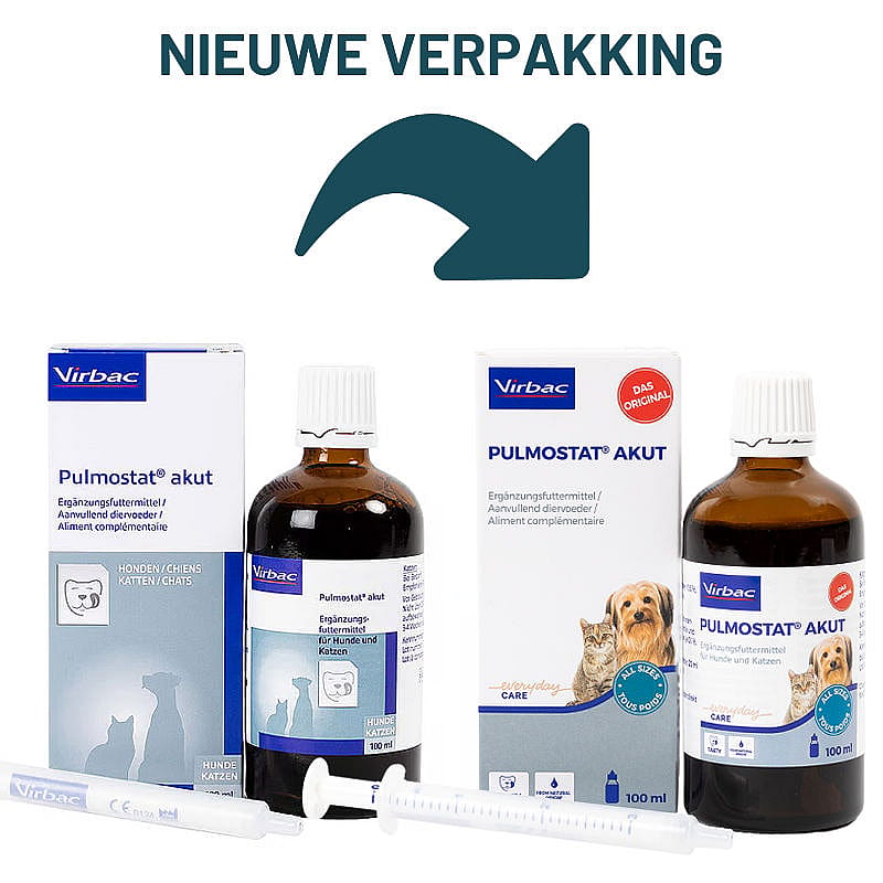 Pulmostat Akut Hoestsiroop Hond Kat 100 ml | 12731