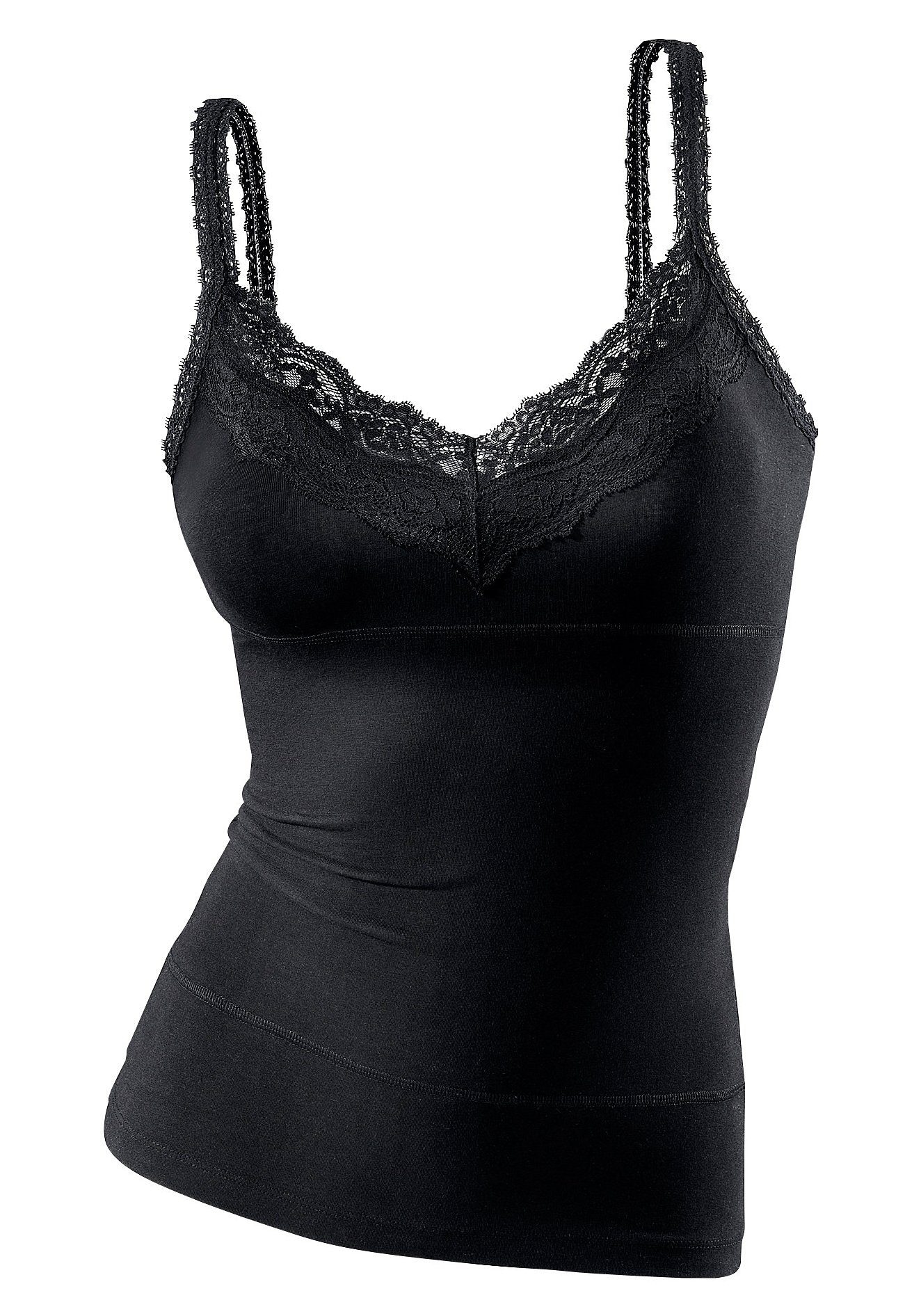 LASCANA Unterhemd , mit bodyforming Effekt, Spaghettiträger-Top