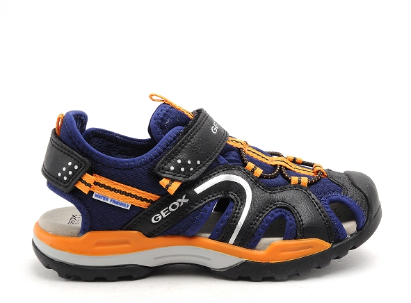Geox nu pieds enfant j250rb  borealis garcon bleu