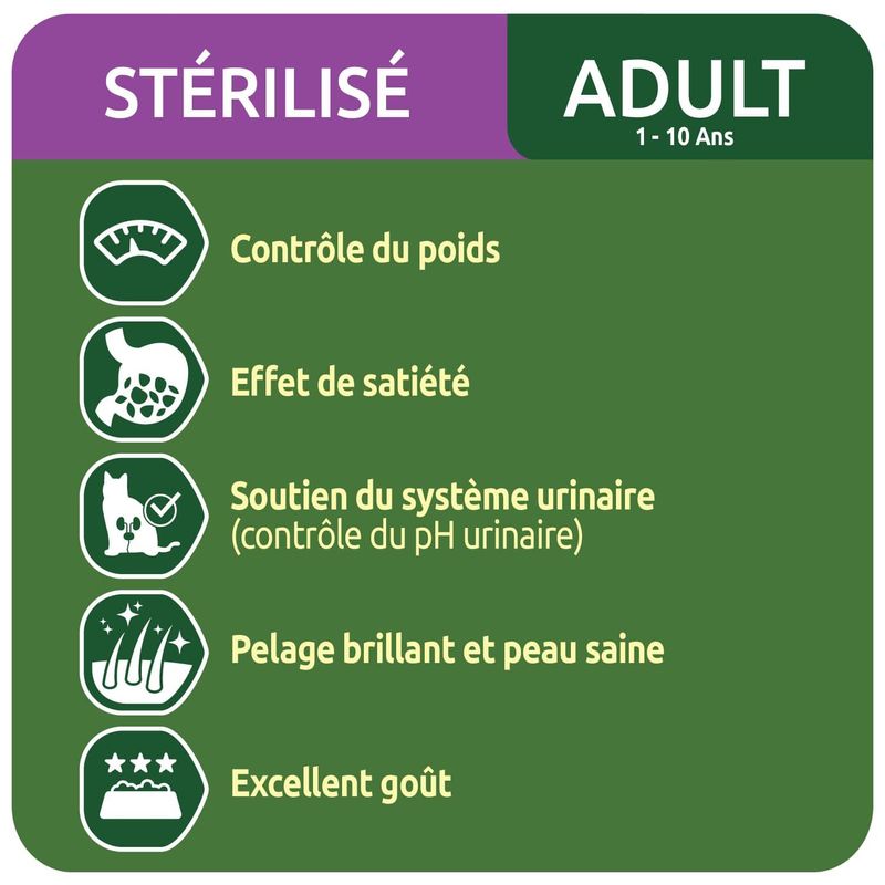 Ultima Chats Stérilisés, saumon & orge