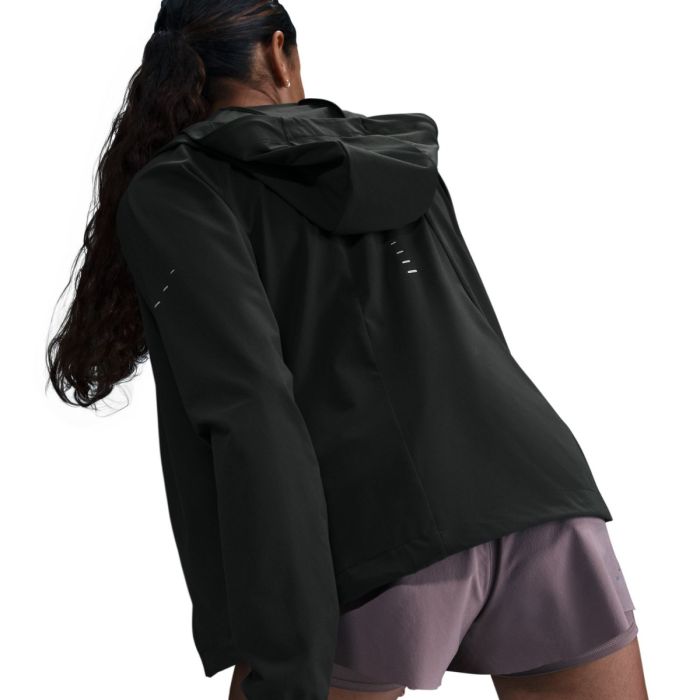 Nike Dame Jakker Swift Repel Packable Running Jacket Sort