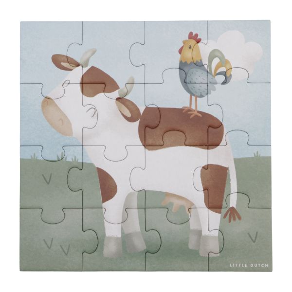 Little Dutch Puzzel 4-in-1 Little Farm FSC