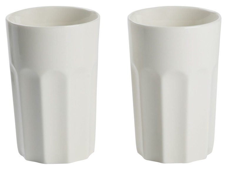 Bekers voor espresso, cappuccino of latte macchiato, porselein
