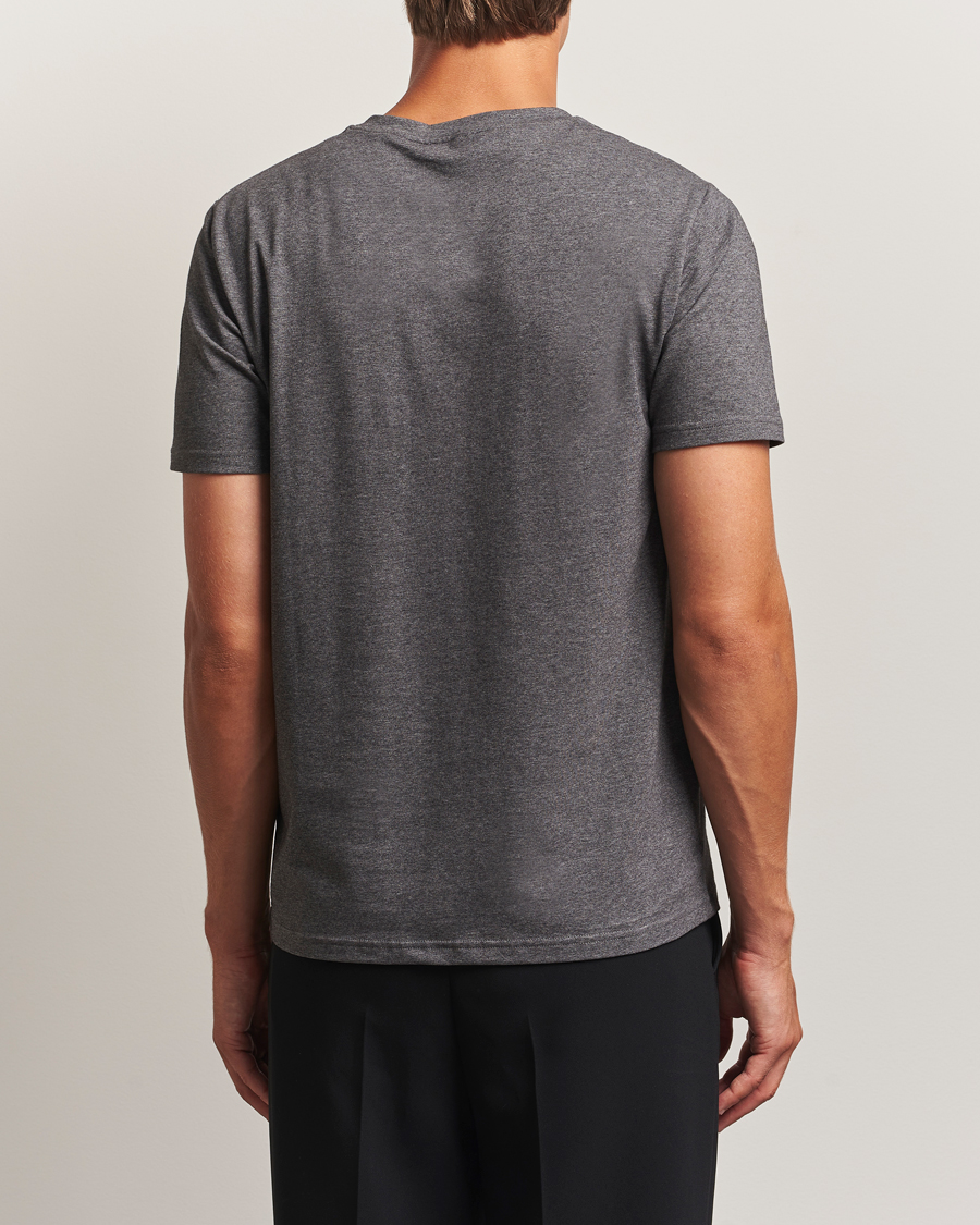 Filippa K Soft Lycra T-Shirt Anthracite Melange
