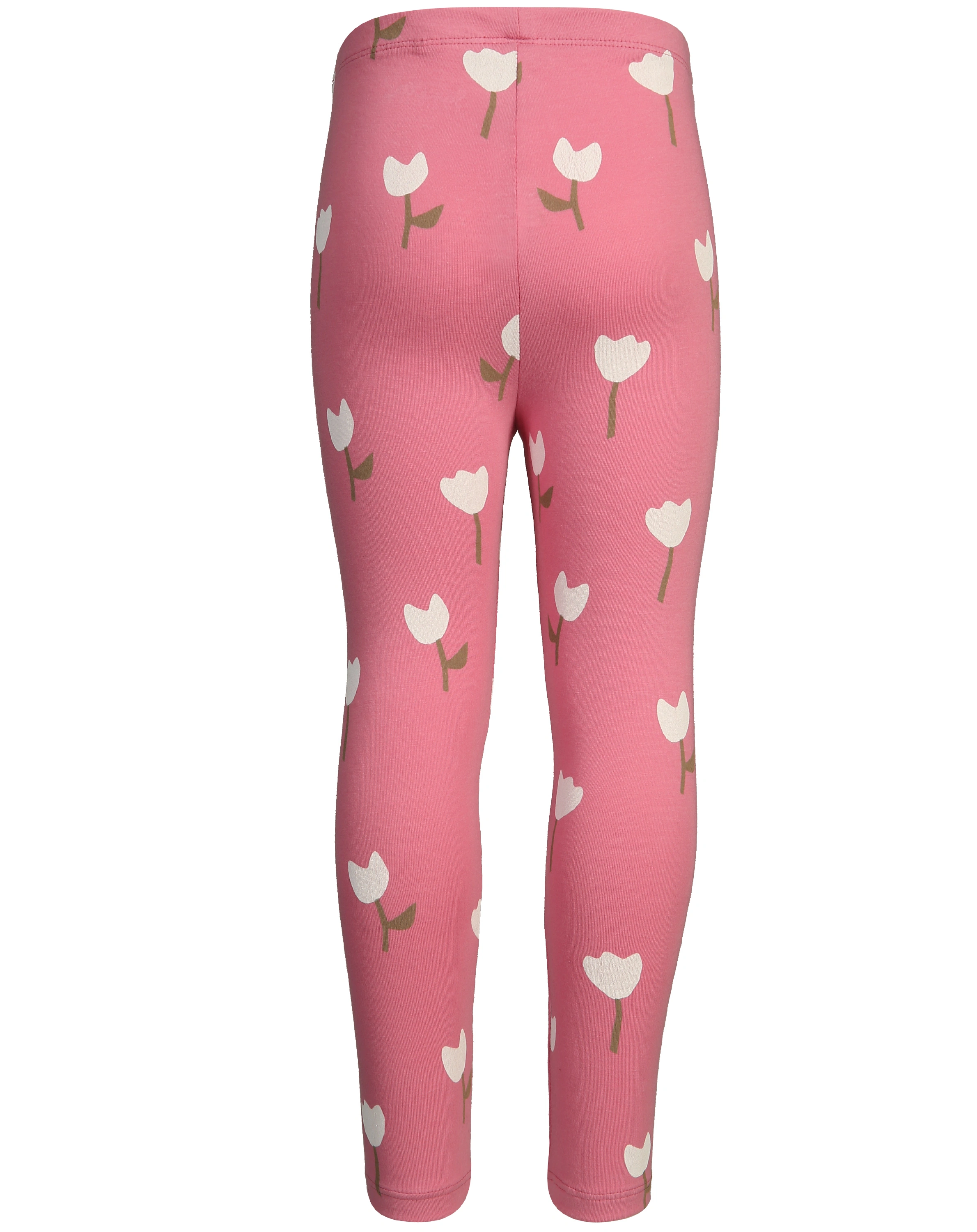 Leggings FLOWER in pink hibiskus