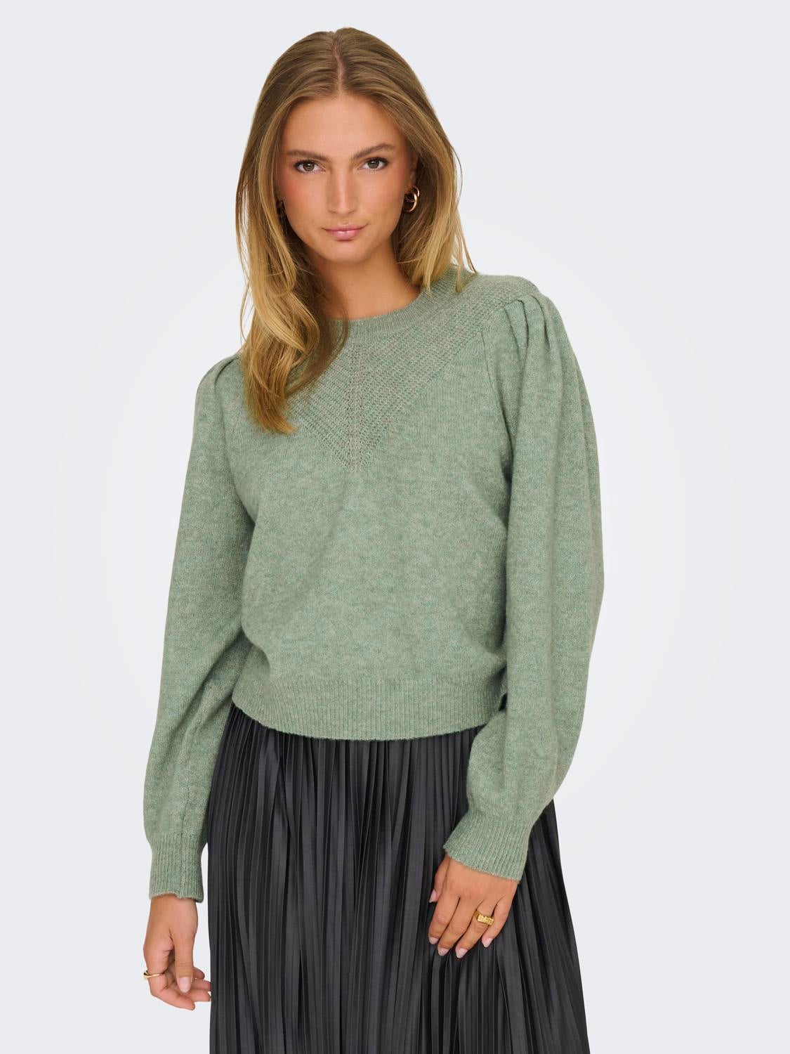 JDYANNIE Strickpullover Sea Spray