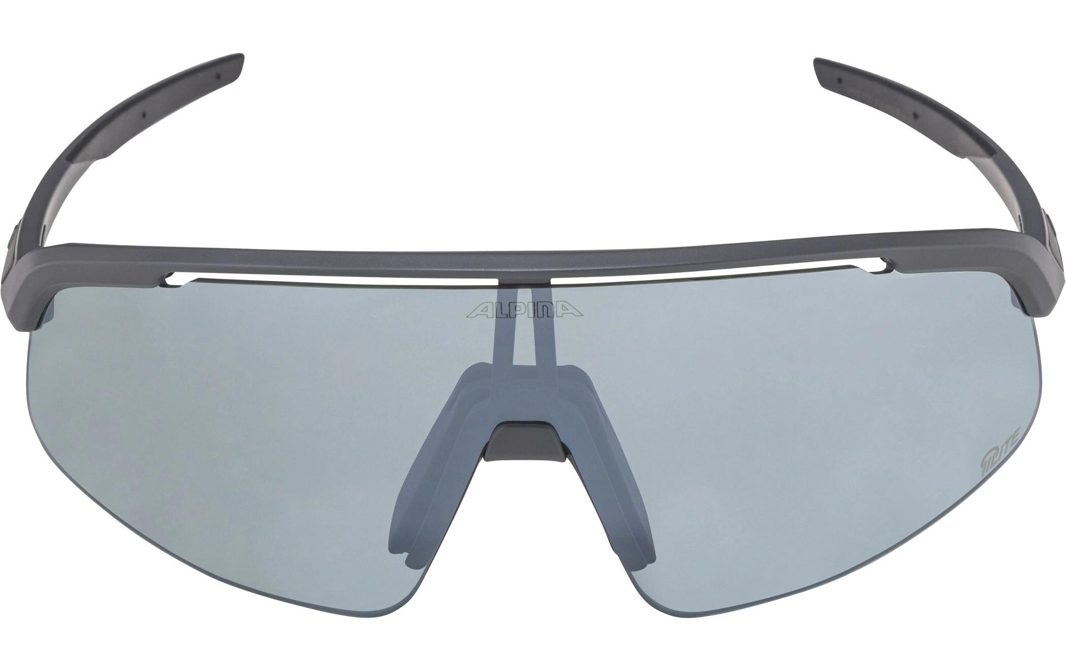 Sportbrille Turbo Pro S Q-Lite - Midnight Grau mattVelobrille Cat. 2