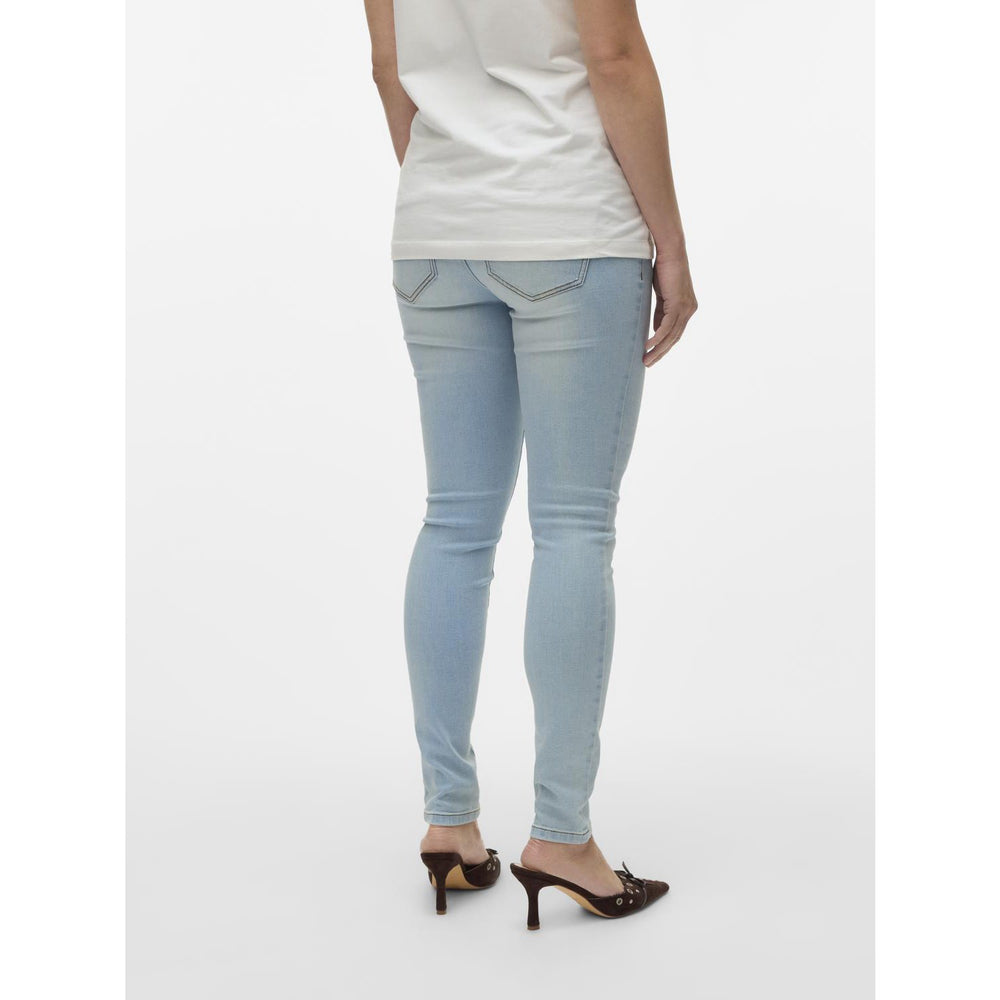 Køb Vero Moda Maternity Light Blue Denim Vmmtanya S Piping Jeans Vi352 Ga Noos 