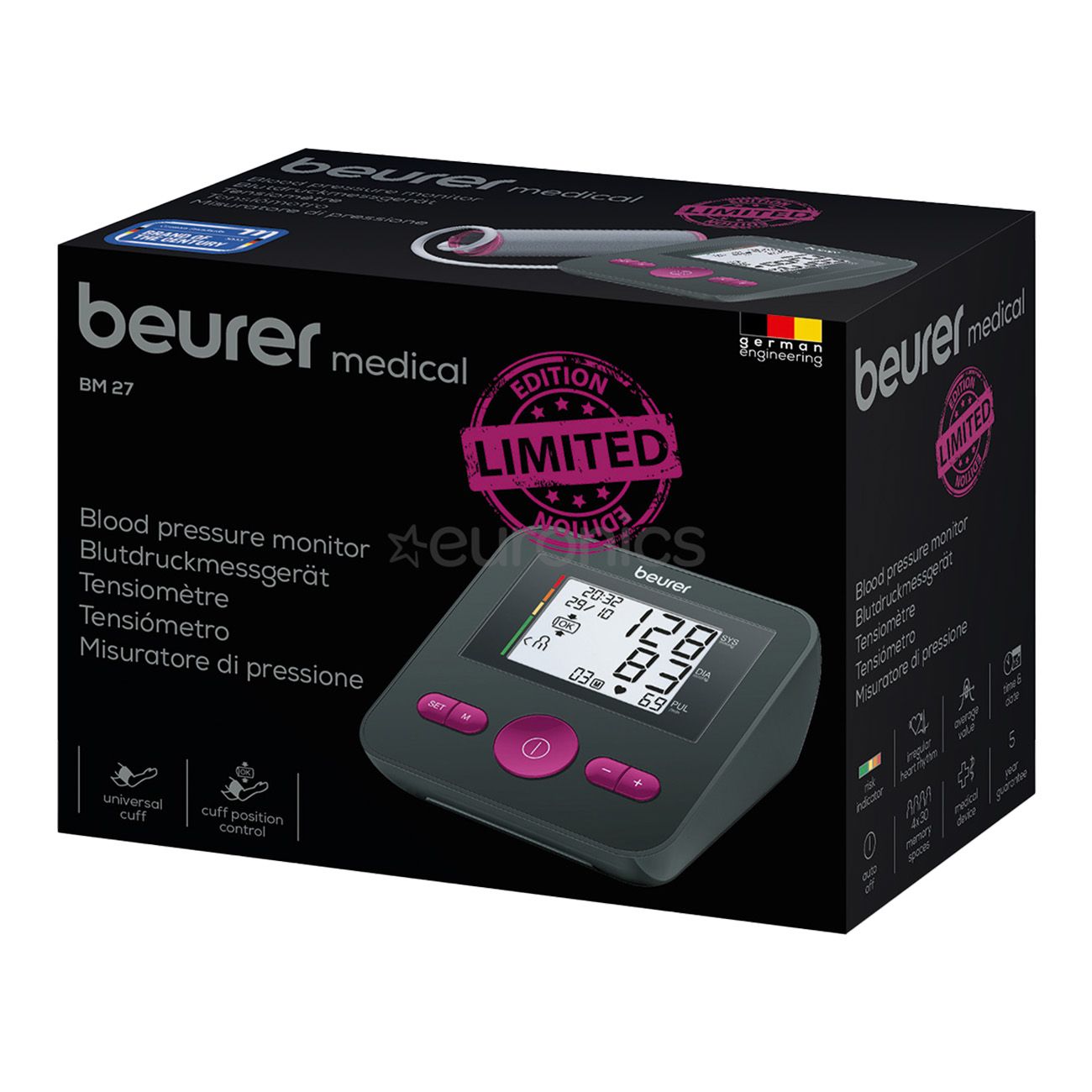 Beurer BM 27 Limited Edition Blutdruckmessgerät