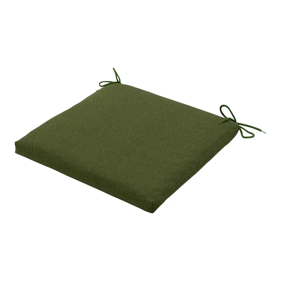 Madison - Zitkussen Moss green canvas eco  - Ca. 40x40 cm - Set van 4