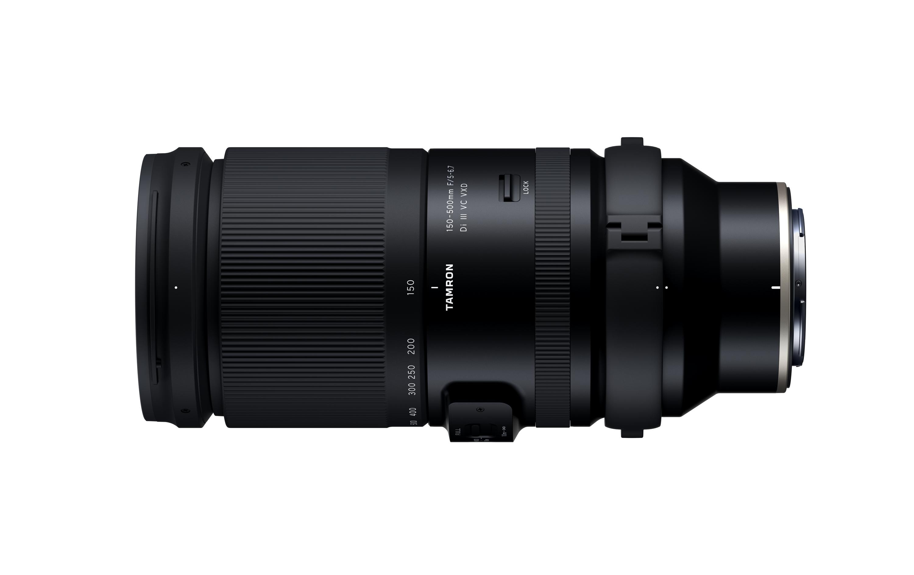 Zoomobjektiv AF 150-500mm f /5-6.7 Di III VC VXD Nikon Z<br>Ultra-Tele-Zoom mit intuitiver, komfortabler Bedienung