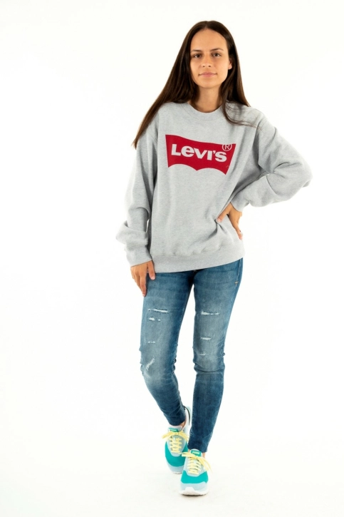 sweat levi's® graphic core batwing gris