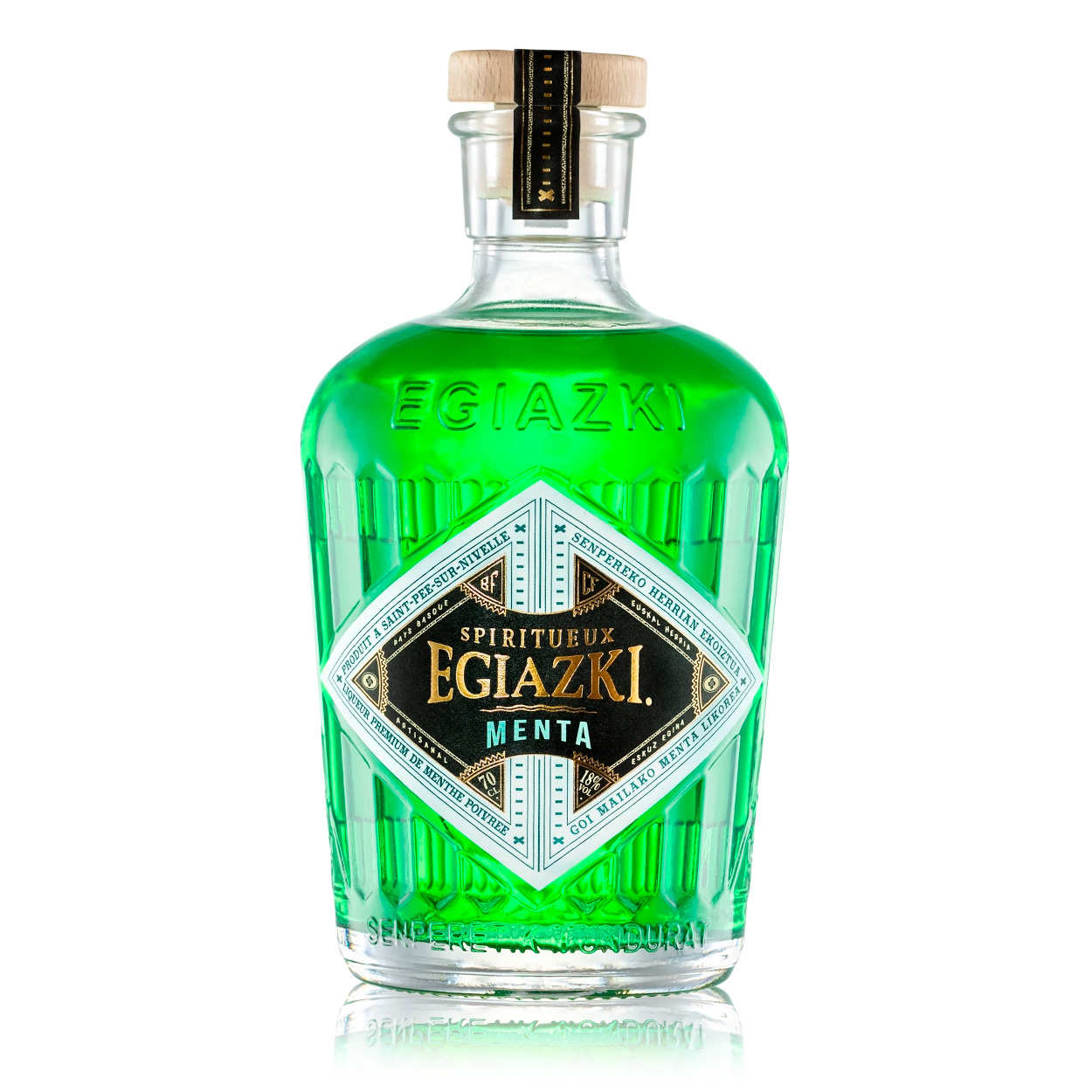 Menta - Liqueur de menthe artisanale du Pays Basque 18%