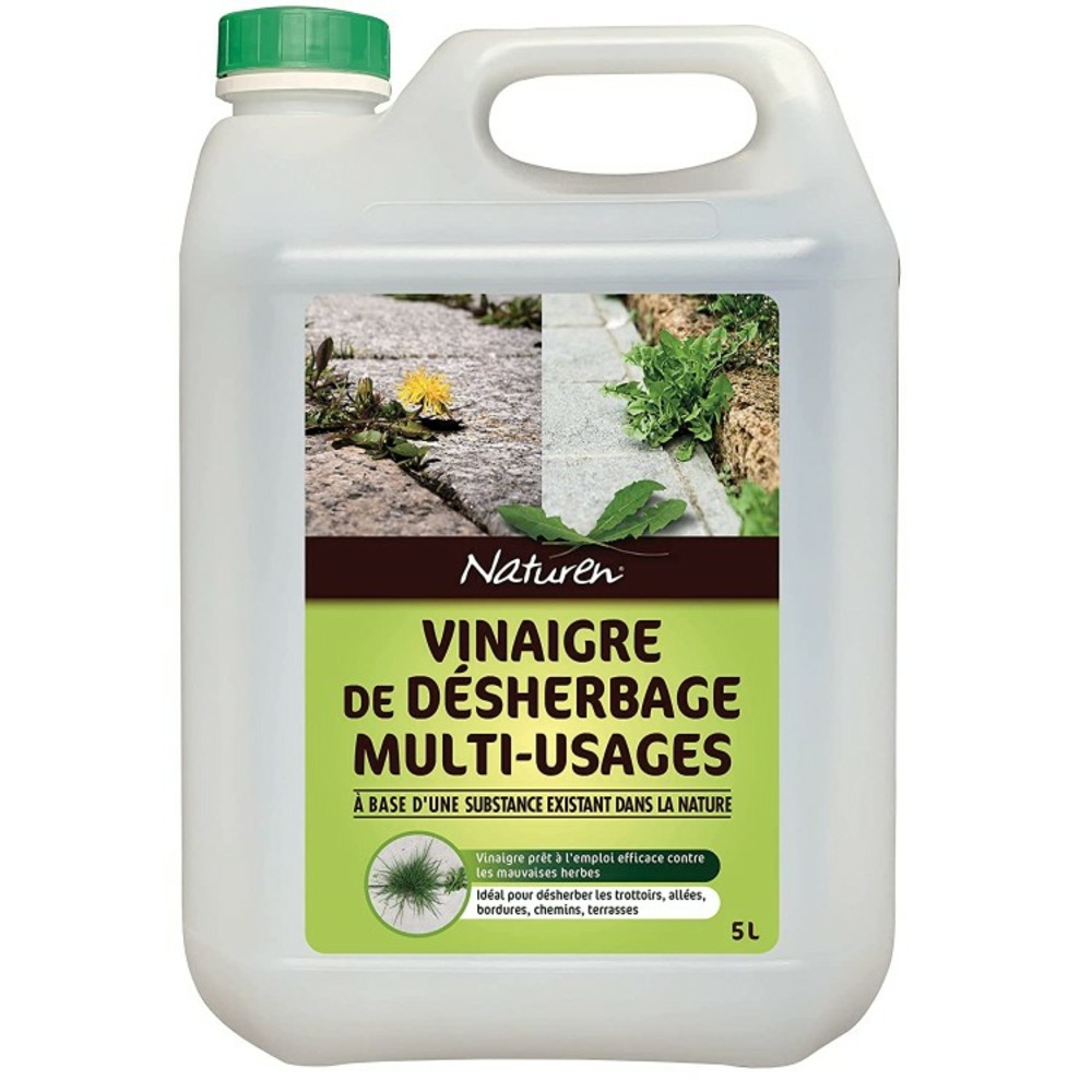 Naturen vinaigre de désherbage multi-usages 5l (nvin5)