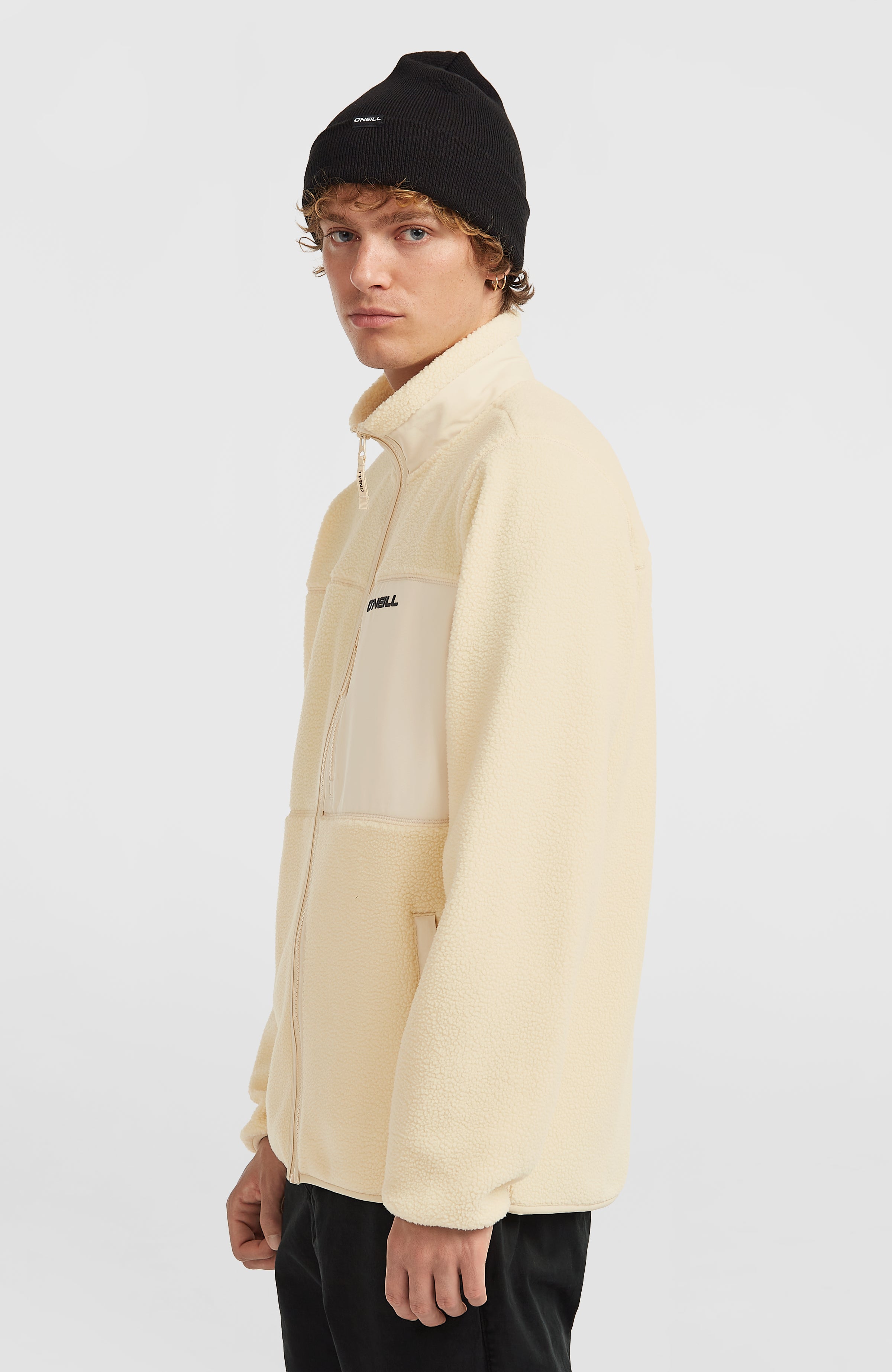 Must-Have High-Pile fleecevest met volledige rits