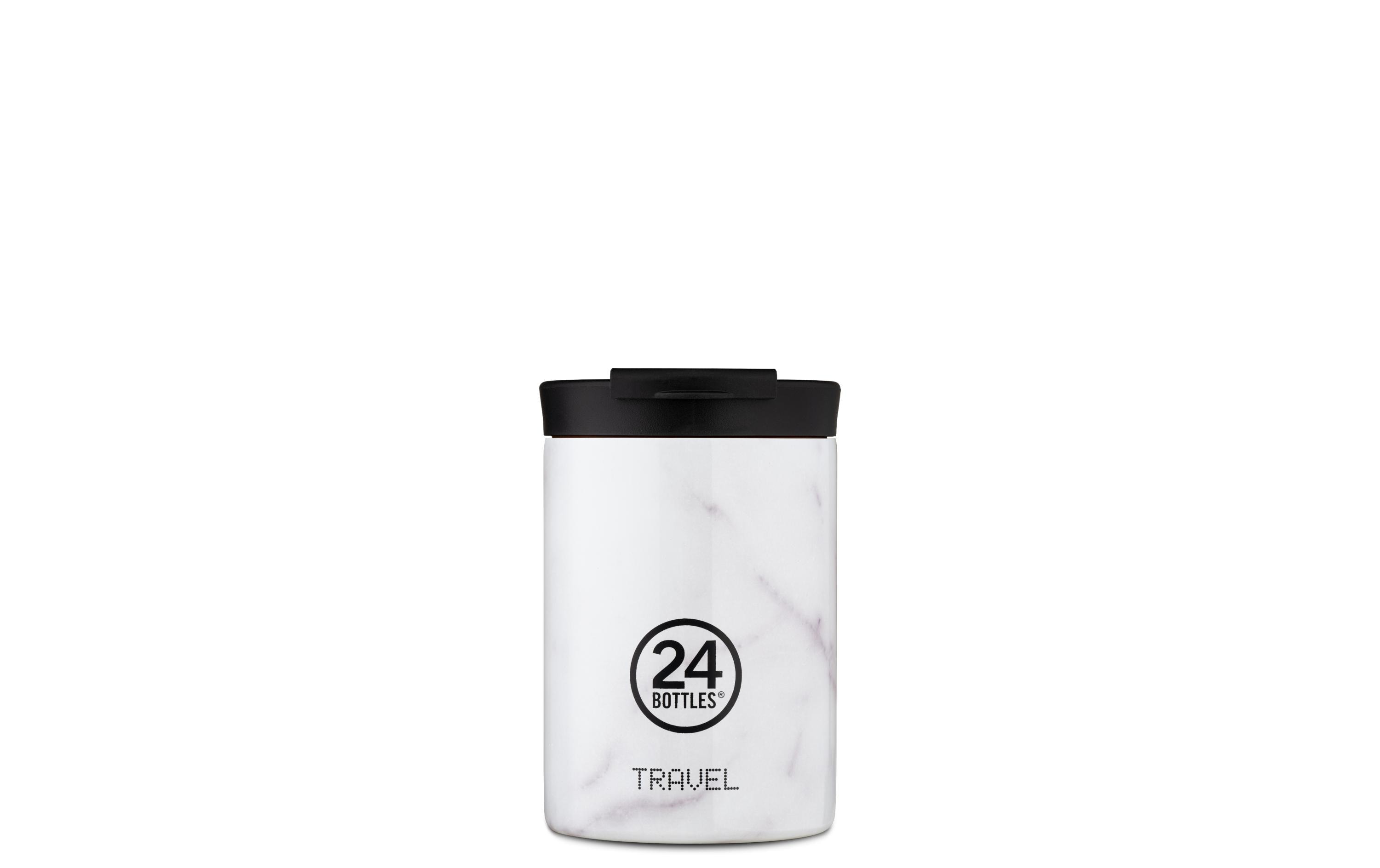 Thermobecher Travel Tumbler 350 ml, CarraraThermotasse mit doppelwandiger Edelstahlisolation