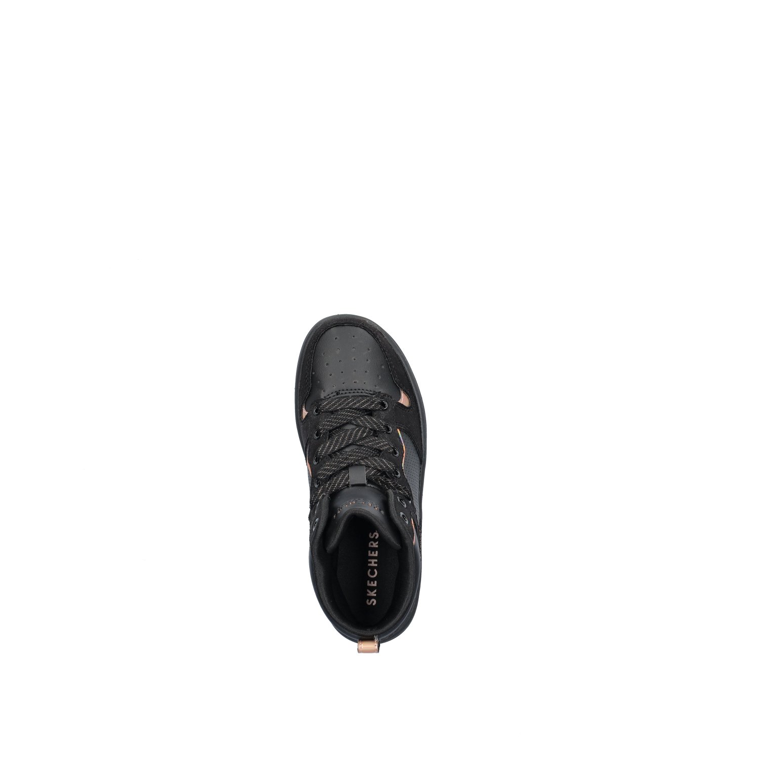 Court High meisjes sneaker Skechers Zwart