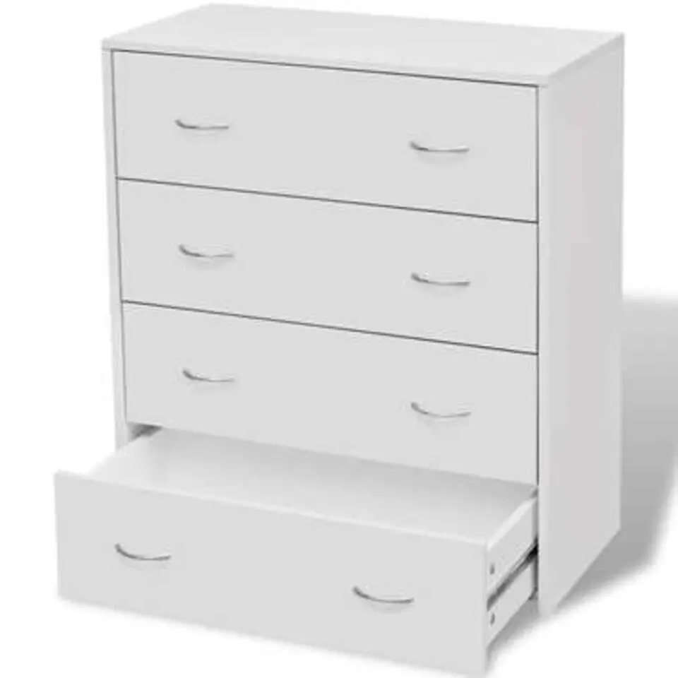 vidaXL - Dressoir - Wit - Hout