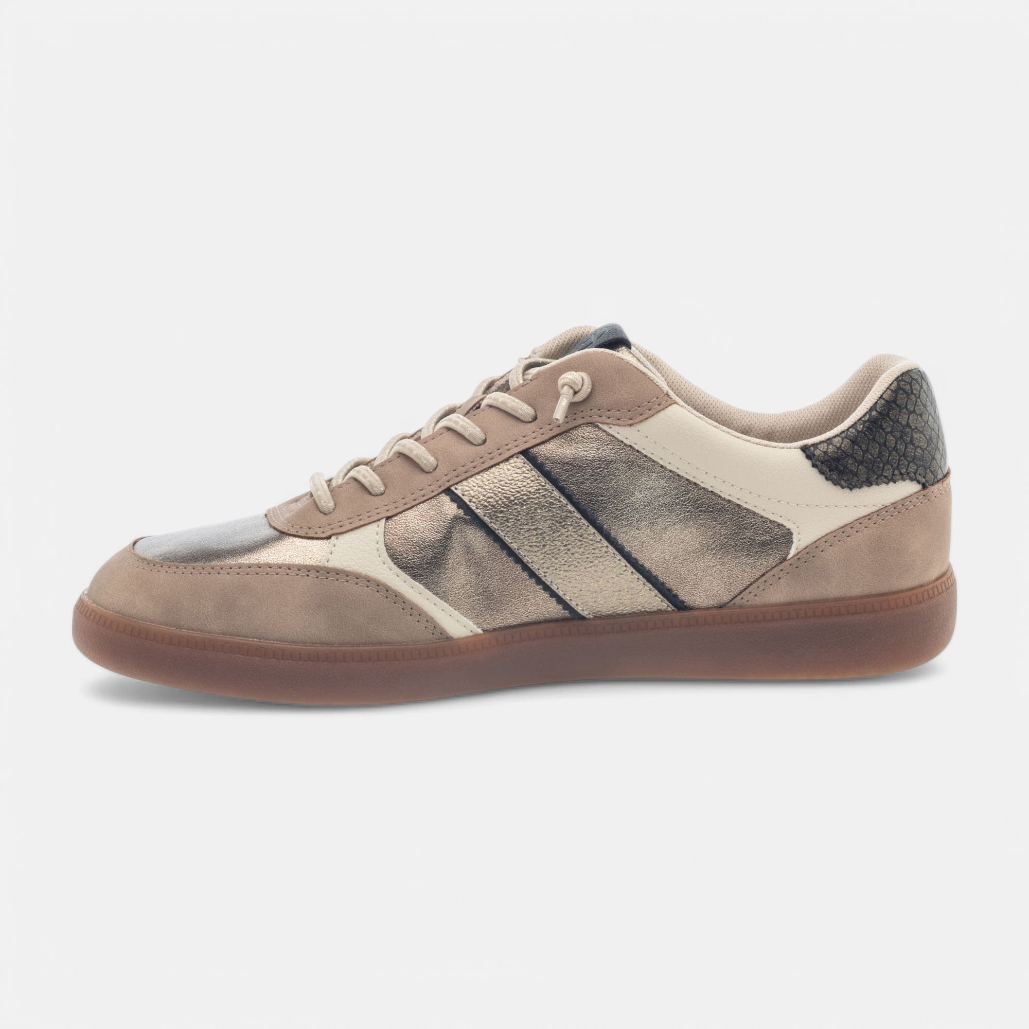 Baskets basses Femme or