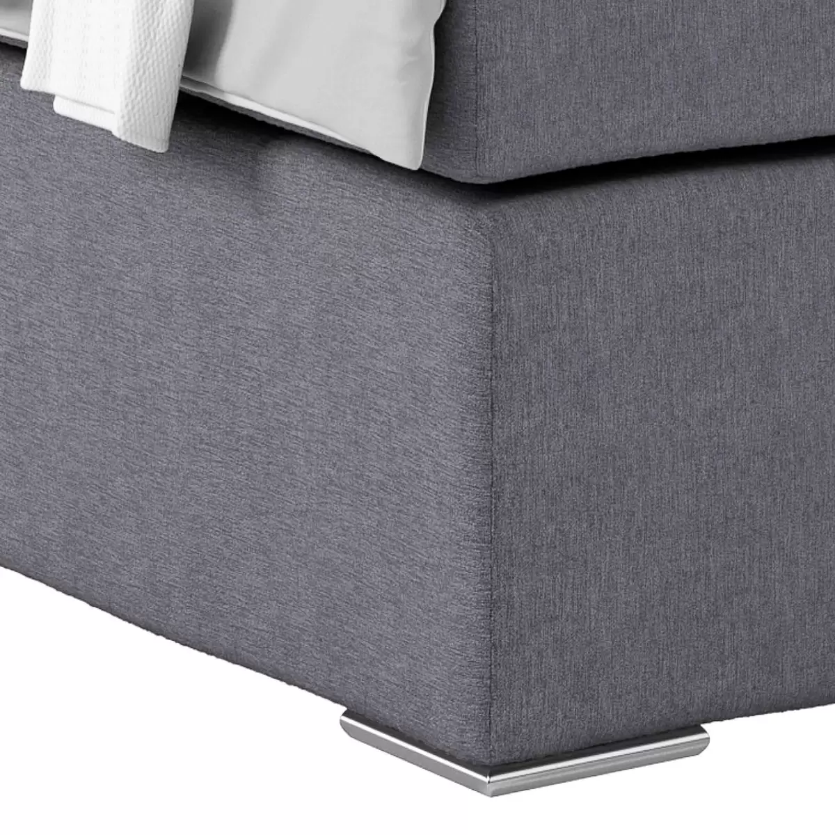 Boxspringbett Nero 160 x 200 Dunkelgrau