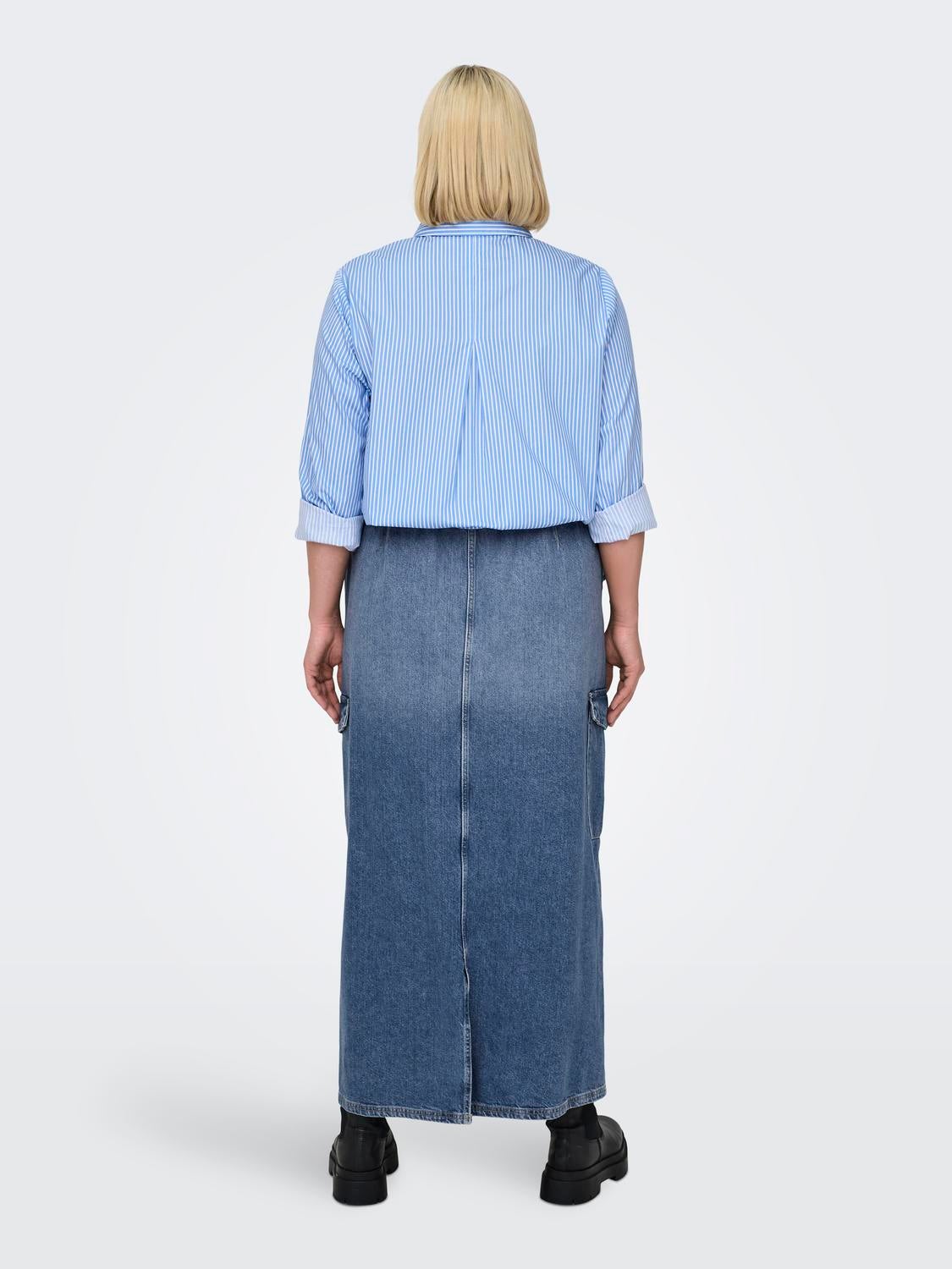 CARSTELLA Jeansrock Medium Blue Denim
