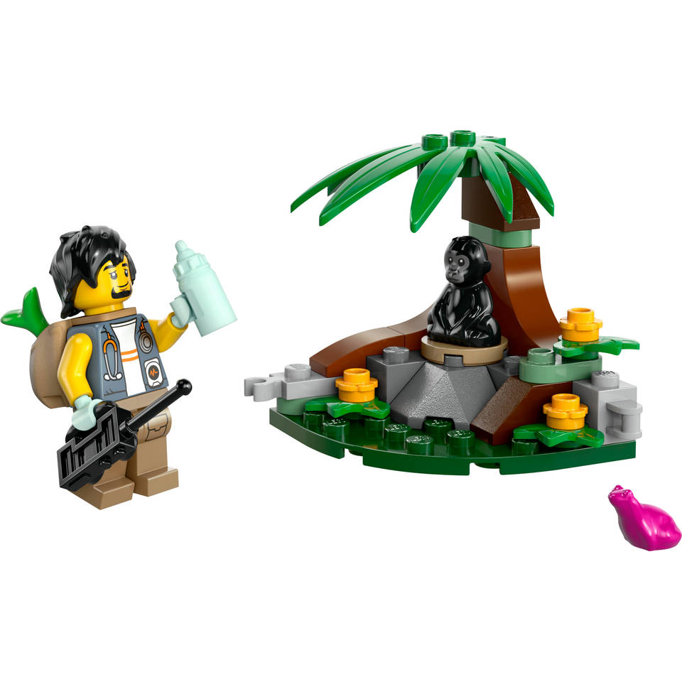 LEGO City ontmoeting met babygorilla 30665