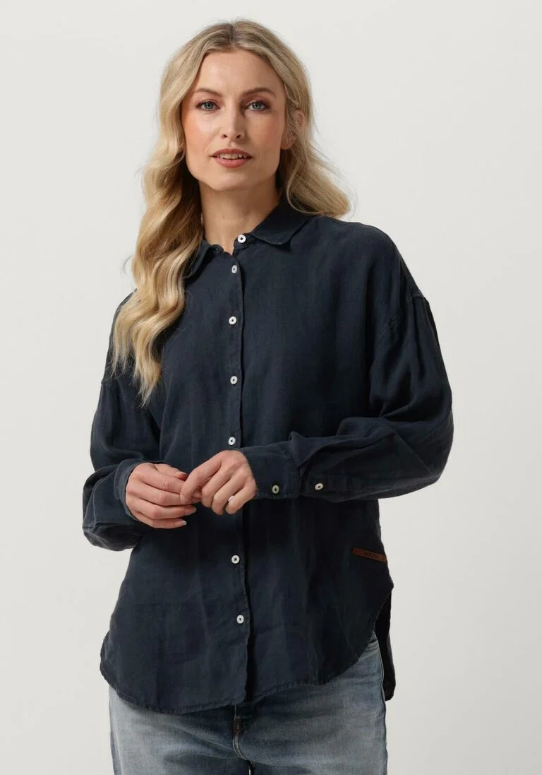 MOSCOW donkerblauwe moscow blouse 94a-05-butto