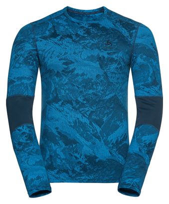 Maillot Manches Longues Odlo Whistler Eco Bleu
