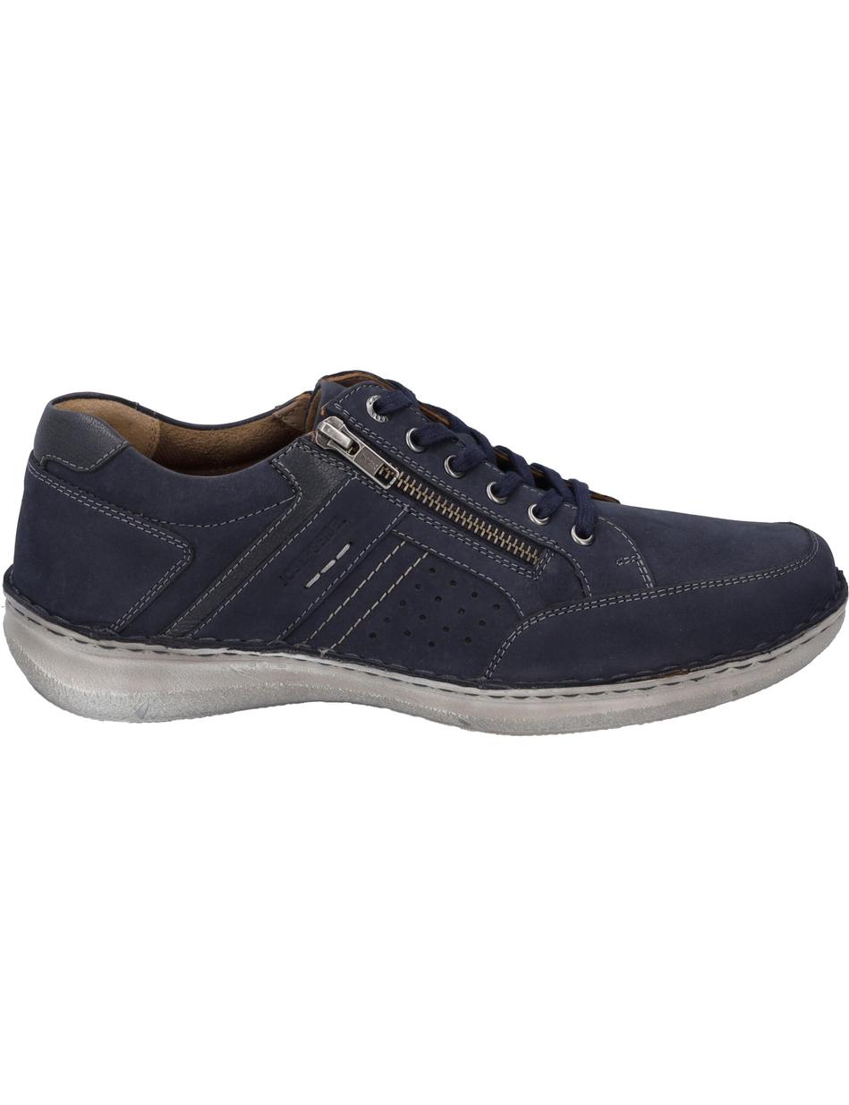 Halbschuh Alfred 02, indigo-kombi
