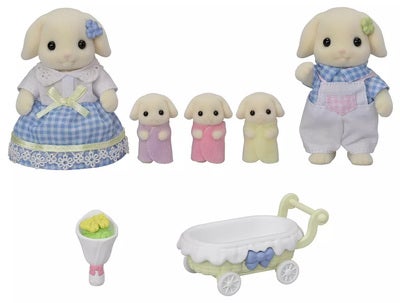 Sylvanian Families Figursett Familien Kanin Flora
