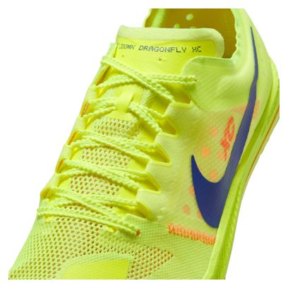Chaussures d'Athlétisme Nike ZoomX Dragonfly XC Jaune/Bleu/Orange Homme