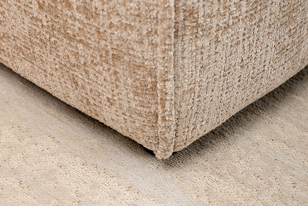 Design 3-Sitzer Sofa BOSSA NOVA 260cm greige Chenille XXL-Couch