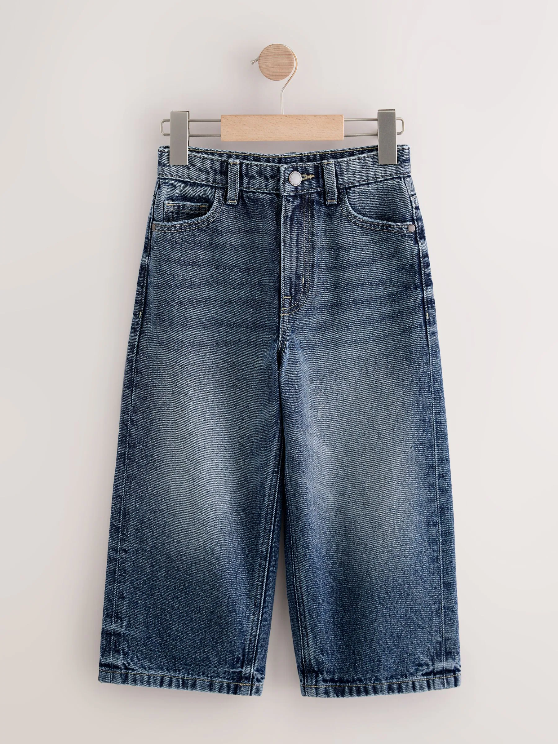 Donkerblauw denim - Authentieke jeans (3-16jr)