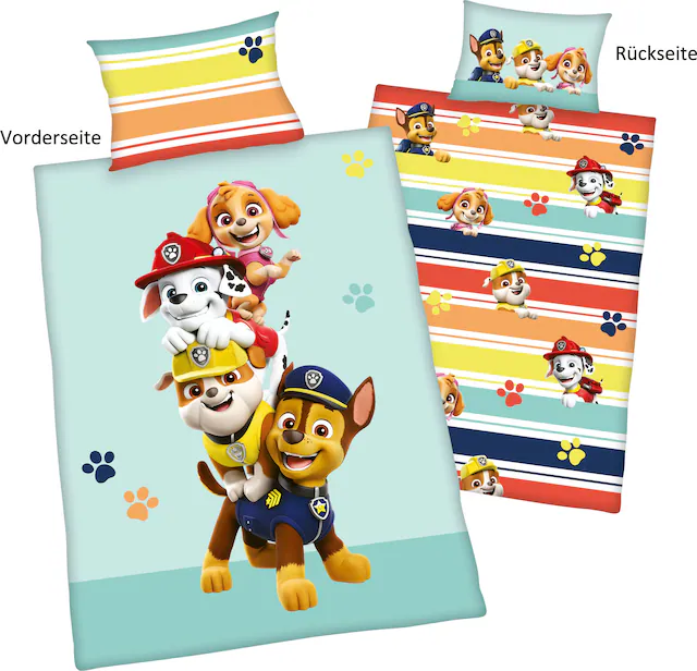 PAW PATROL Babybettwäsche »Paw Patrol« mit liebevollem Motiv