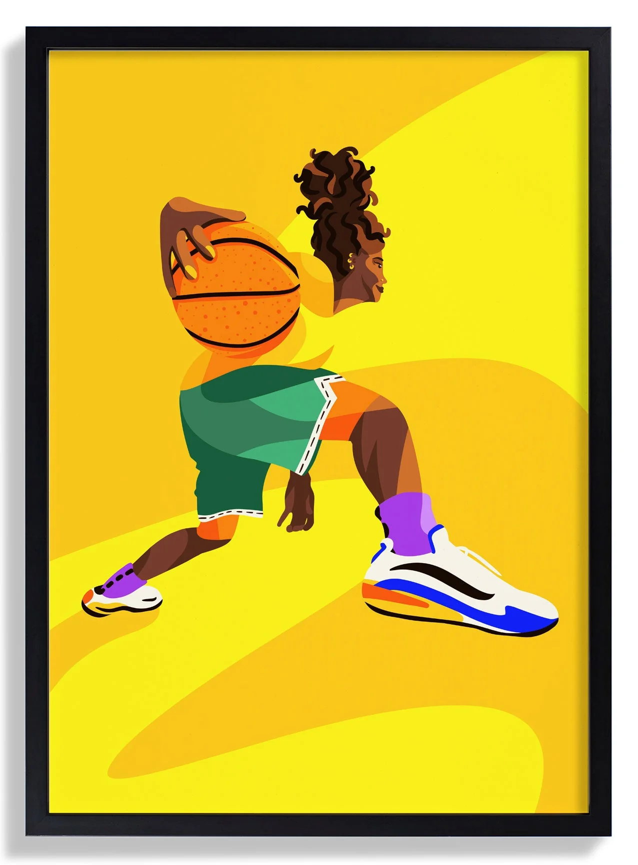 Basketballspieler von Sofia Doudine
