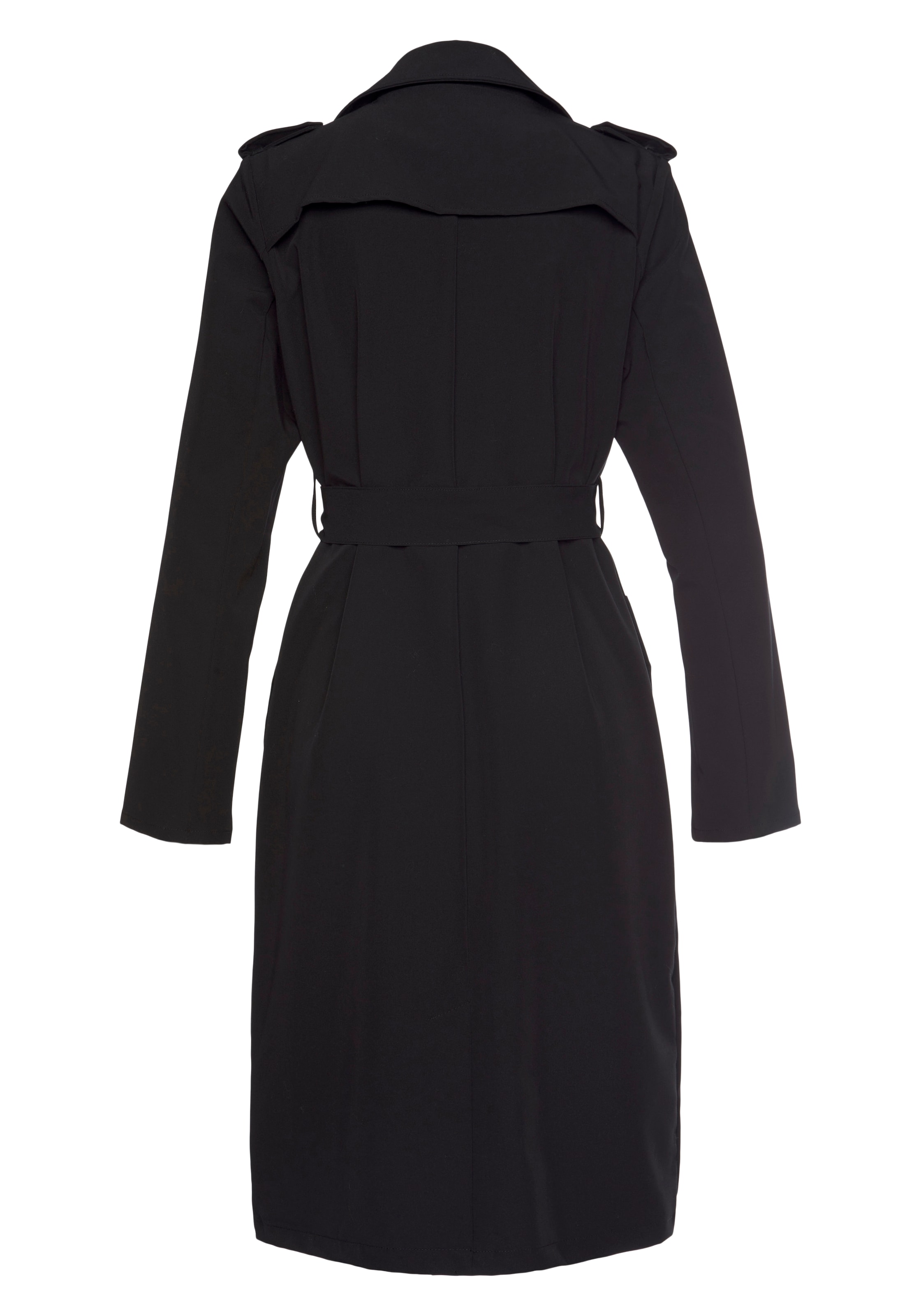 LASCANA Trenchcoat , zum Regulieren, leichter Damenmantel ohne Futter, casual-chic