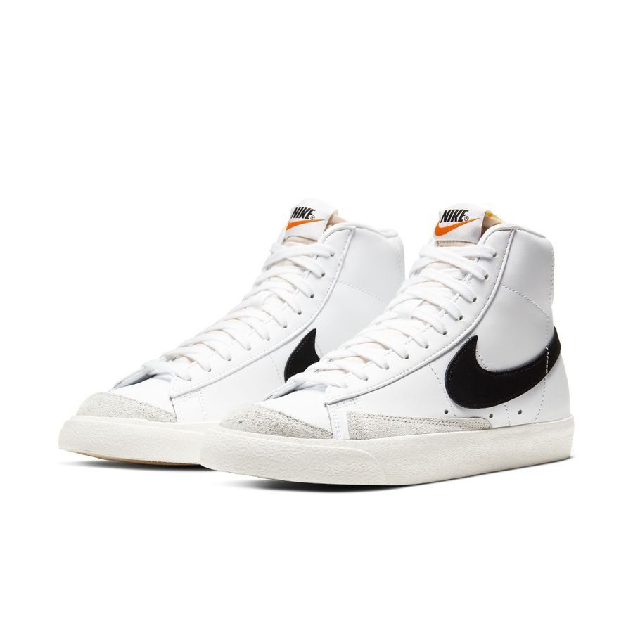 Nike Chaussures Blazer Mid '77 - Blanc/Noir Femme