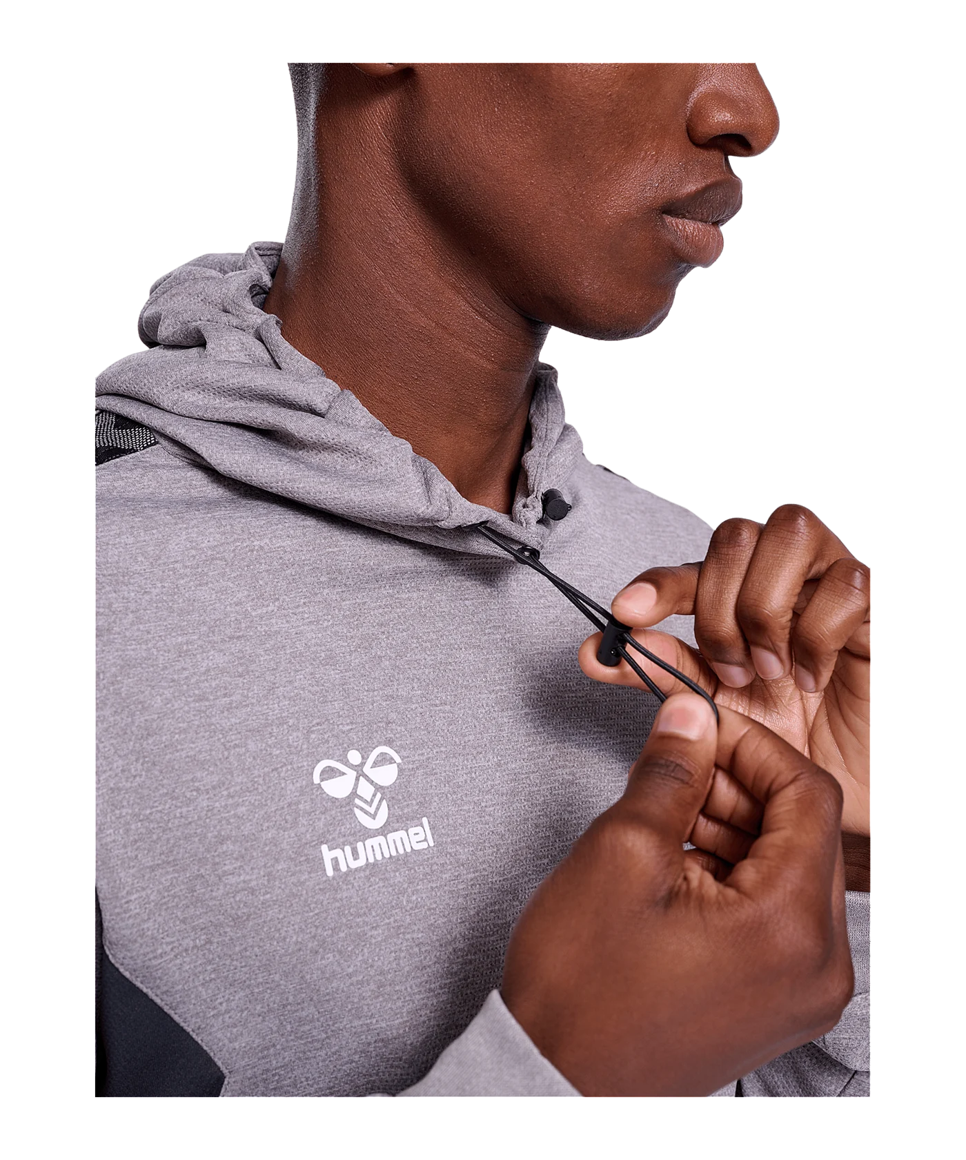 Hummel hmlAuthentic Poly Hoody Grau F2006