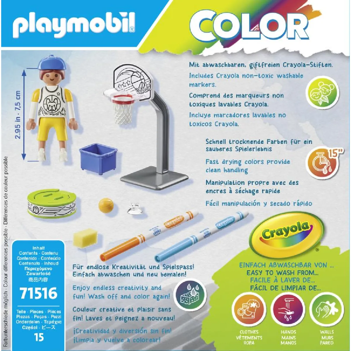 Playmobil® Color Basket 71516