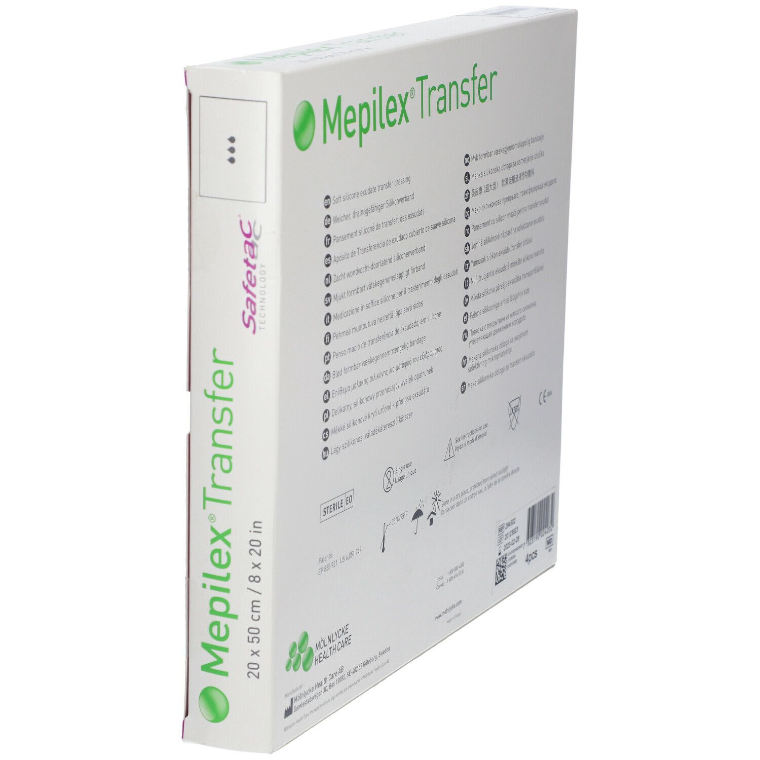 Mepilex® Transfer Schaumverband 20 x 50 cm steril