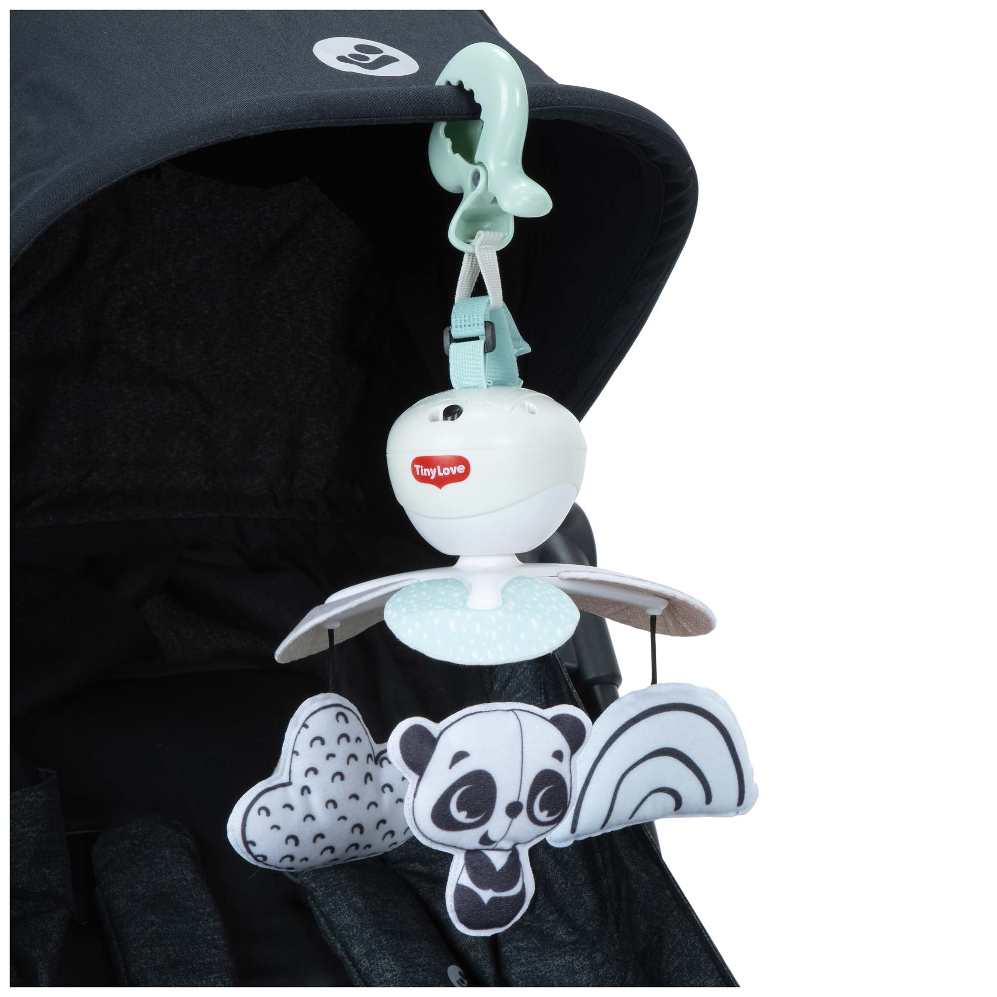 Tiny Love take along mobile black and white decor multi