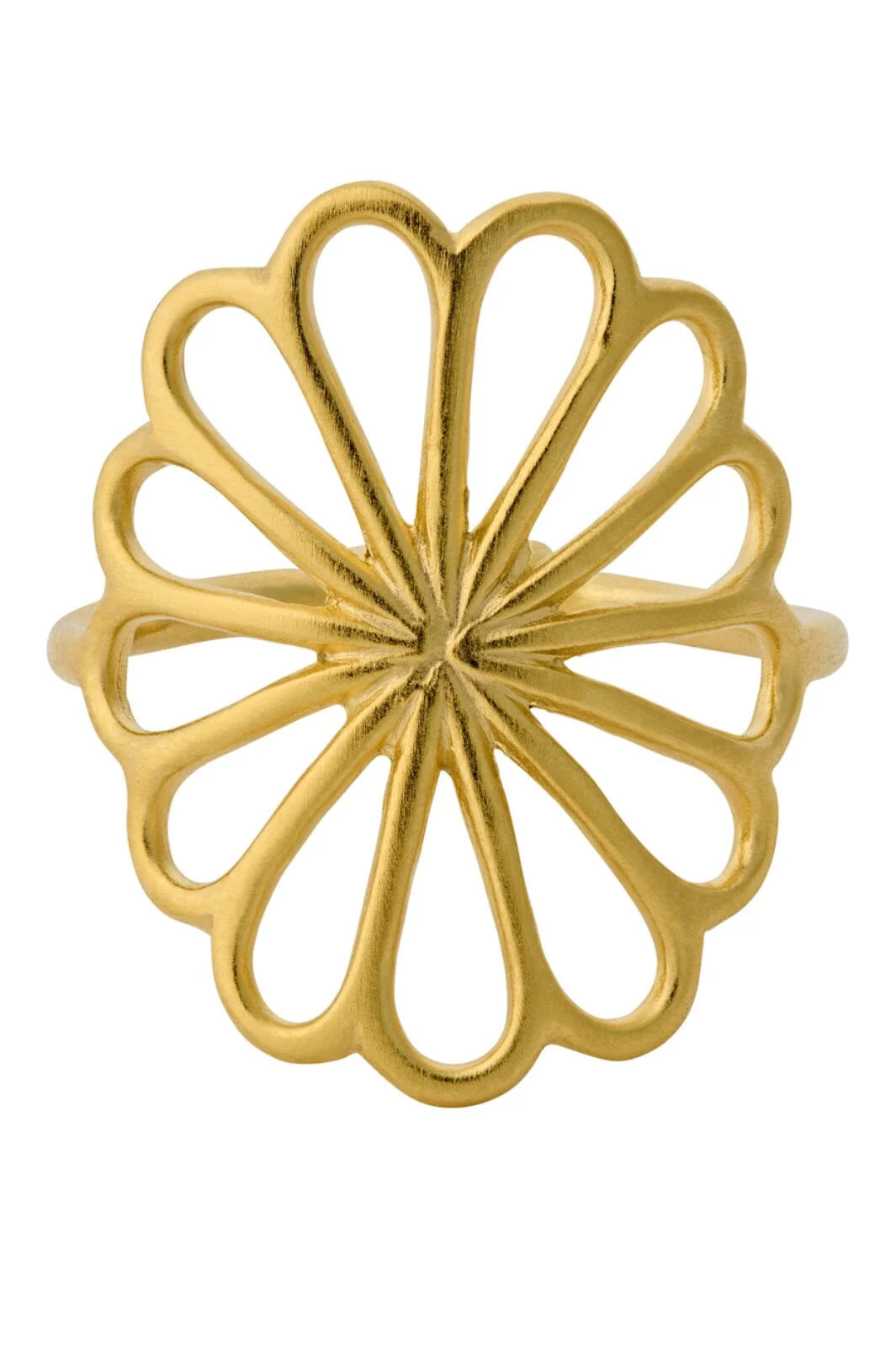 Pernille Corydon Jewellery Large Bellis Ring Adj.
