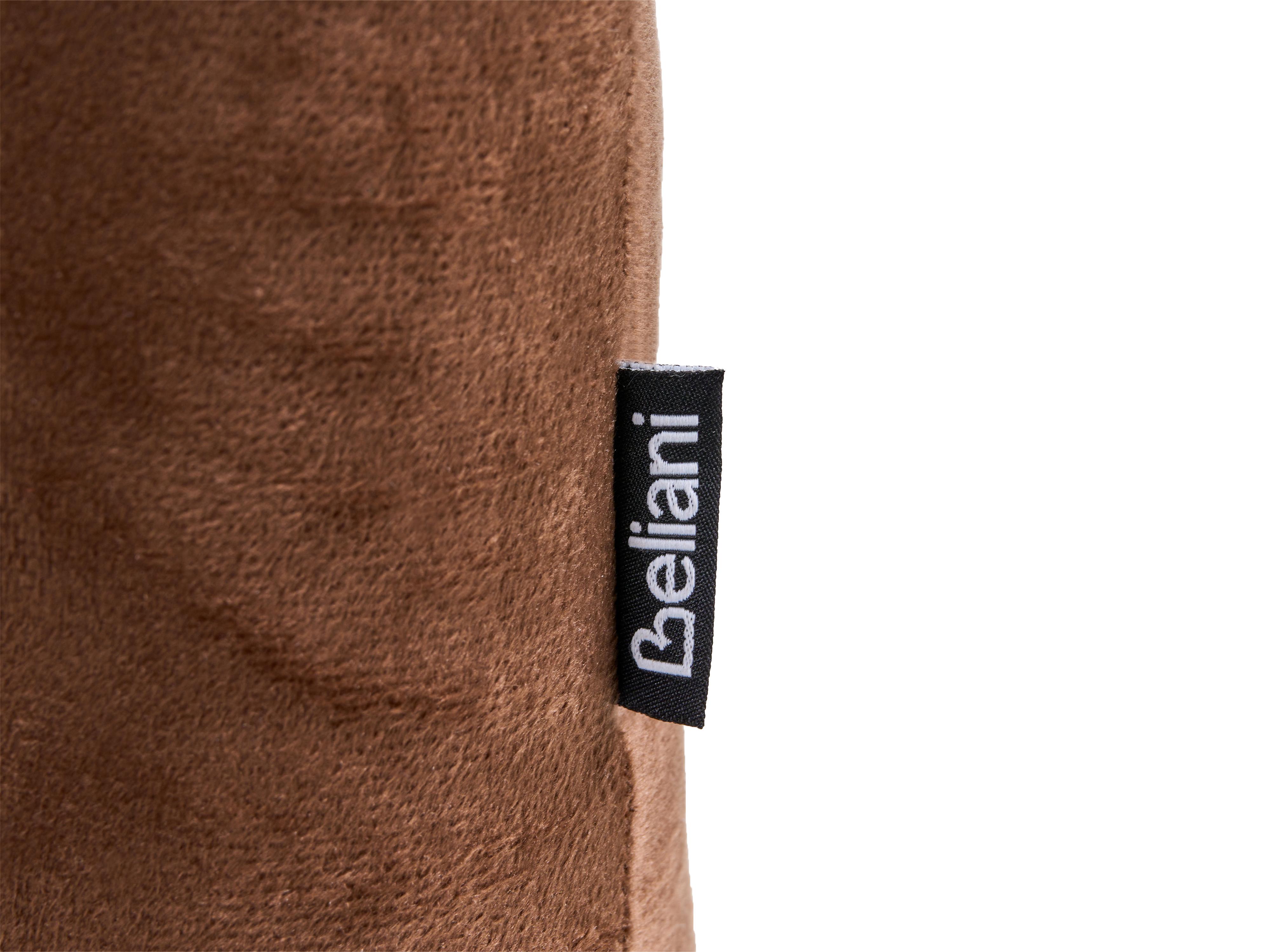 Set van 3 sierkussens JOLLYTRIO Fluweel 35 x 70 cm 40 x 60 cm 40 x 40 cm Bruin kerstmotief