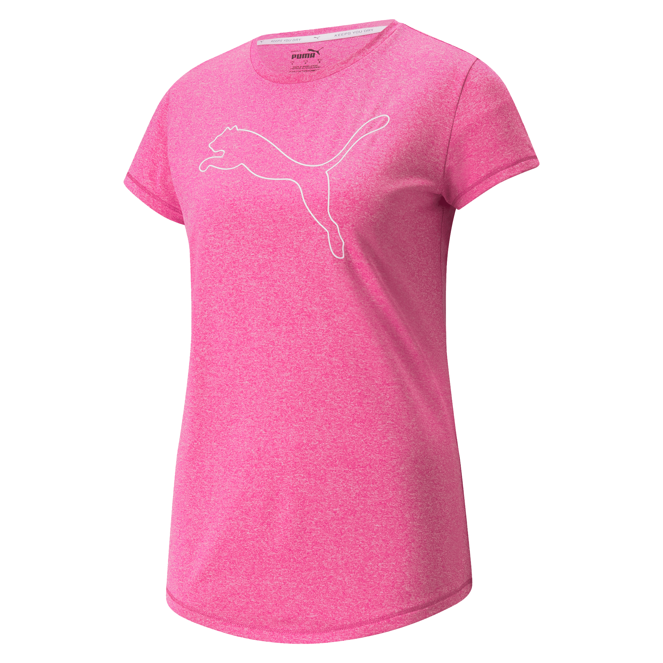 Puma Heather logo tee w - Treningstøy